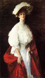 Portrait of Miss Frances Vonlohr Earle - Oil Painting Reproduction On Canvas