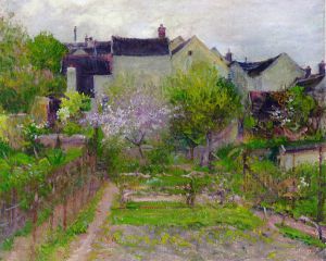 Grez-sur-Loing -   Robert Vonnoh Oil Painting