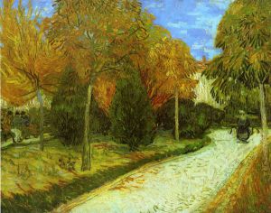 The Public Park at Arles -   Vincent Van Gogh Oil Painting