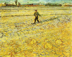 The Sower V -  Vincent Van Gogh Oil Painting