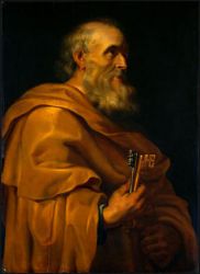 Saint Peter -  Peter Paul Rubens Oil Painting