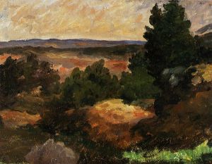 Landscape VI -   Paul Cezanne Oil Painting
