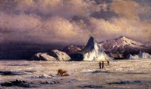 Arctic Invaders - William Bradford Oil Painting