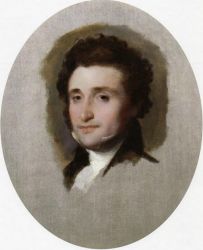 Jared Sparks -   Gilbert Stuart Oil Painting