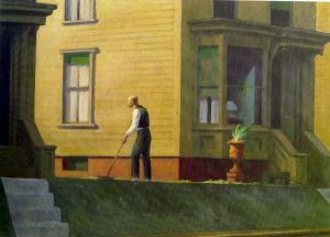 Pennsylvania Coal Town -   Edward Hopper Oil Painting