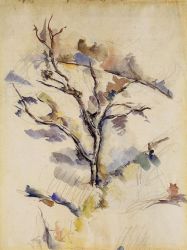 The Oak Tree -   Paul Cezanne Oil Painting