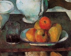 Still Life with Apples III -   Paul Cezanne Oil Painting