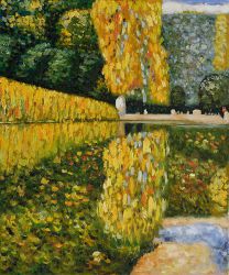 Schonbrunn Park - Oil Painting Reproduction On Canvas