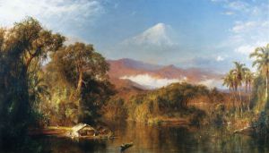 Chimborazo - Frederic Edwin Church Oil Painting
