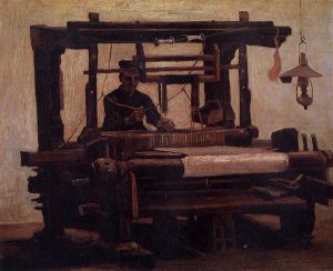 Weaver, seen from the Front - Oil Painting Reproduction On Canvas