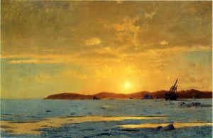 The Panther, Icebound -  William Bradford Oil Painting