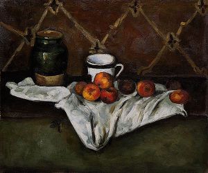 Still Life II -   Paul Cezanne Oil Painting
