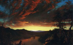 Twilight in the Wilderness -   Frederic Edwin Church Oil Painting