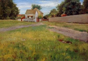 Brooklyn Landscape - William Merritt Chase Oil Painting