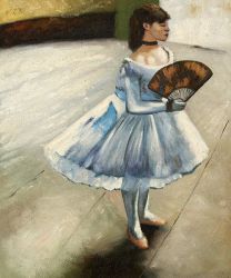 The Dancing Girl - Edgar Degas Oil Painting