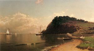 Falconer\'s Shipwreck -  Thomas Birch Oil Painting