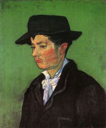 Portrait of Armand Roulin - Vincent Van Gogh Oil Painting