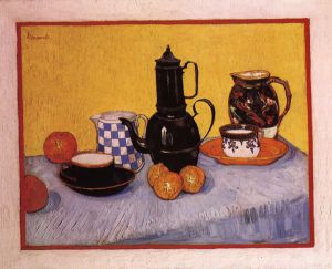 Still Life with Coffeepot -  Vincent Van Gogh Oil Painting