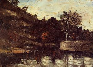 A Bend in the River - Oil Painting Reproduction On Canvas