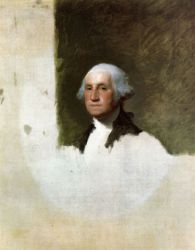 George Washington VII - Gilbert Stuart Oil Painting