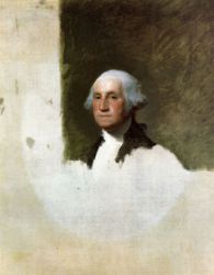 George Washington VII -   Gilbert Stuart Oil Painting