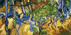 Roots and Tree Trunks - Vincent Van Gogh Oil Painting