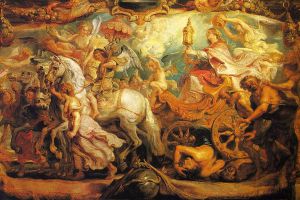 The Triumph of the Church -  Peter Paul Rubens Oil Painting