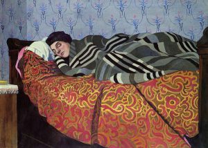 Sleeping Woman - Oil Painting Reproduction On Canvas