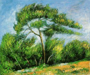 The Great Pine II -  Paul Cezanne Oil Painting