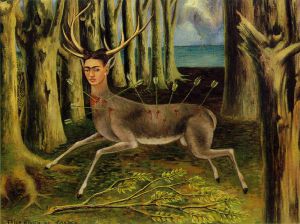 The Little Deer -   Frida Kahlo Oil Painting