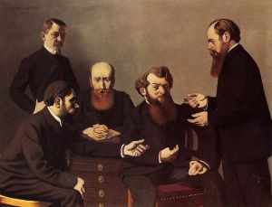 The Five Painters - Felix Vallotton Oil Painting