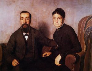 The Artist's Parents - Felix Vallotton Oil Painting