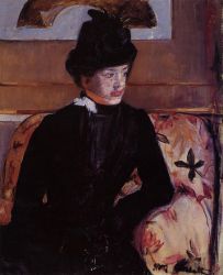 Portrait of Madame J - Mary Cassatt Oil Painting