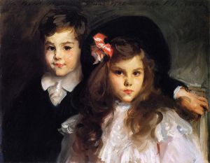 Conrad and Reine Ormand - John Singer Sargent Oil Painting