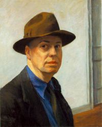 Self-Portrait -   Edward Hopper Oil Painting