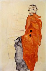 I Love Antitheses - Egon Schiele Oil Painting