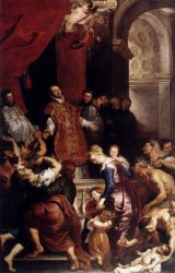 Miracles of St Ignatius - Peter Paul Rubens Oil Painting