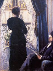 Interior II - Gustave Caillebotte Oil Painting