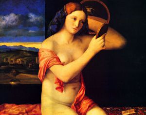Young Woman at her Toilet - Oil Painting Reproduction On Canvas