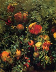 Pomegranates III - John Singer Sargent Oil Painting