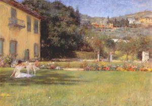 Good Friends -  William Merritt Chase Oil Painting