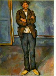 Man in a Room -   Paul Cezanne Oil Painting