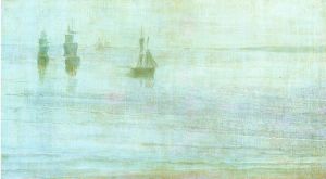 Nocturne: the Solent -  James Abbott McNeill Whistler Oil Painting