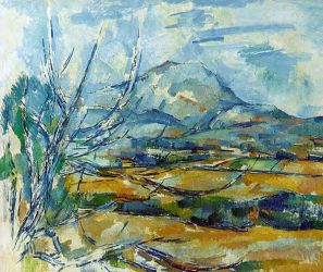 Mont Sainte-Victoire IV - Paul Cezanne Oil Painting