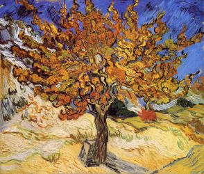 Mulberry Tree -   Vincent Van Gogh Oil Painting