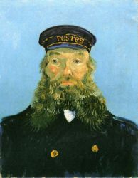 Portrait of the Postman Joseph Roulin III - Vincent Van Gogh Oil Painting