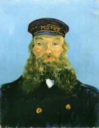 Portrait of the Postman Joseph Roulin III -  Vincent Van Gogh Oil Painting