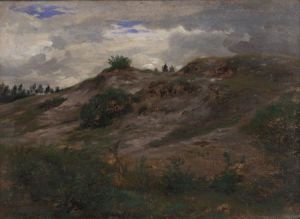 Landscape -   Rosa Bonheur Oil Painting
