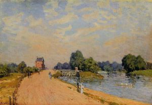 The Road from Hampton Court - Oil Painting Reproduction On Canvas