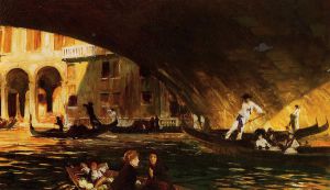 The Rialto -   John Singer Sargent Oil Painting